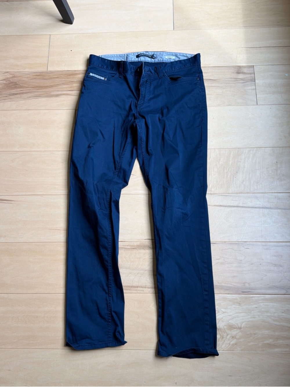 Calvin Klein Jeans Navy Men's Dress Pants